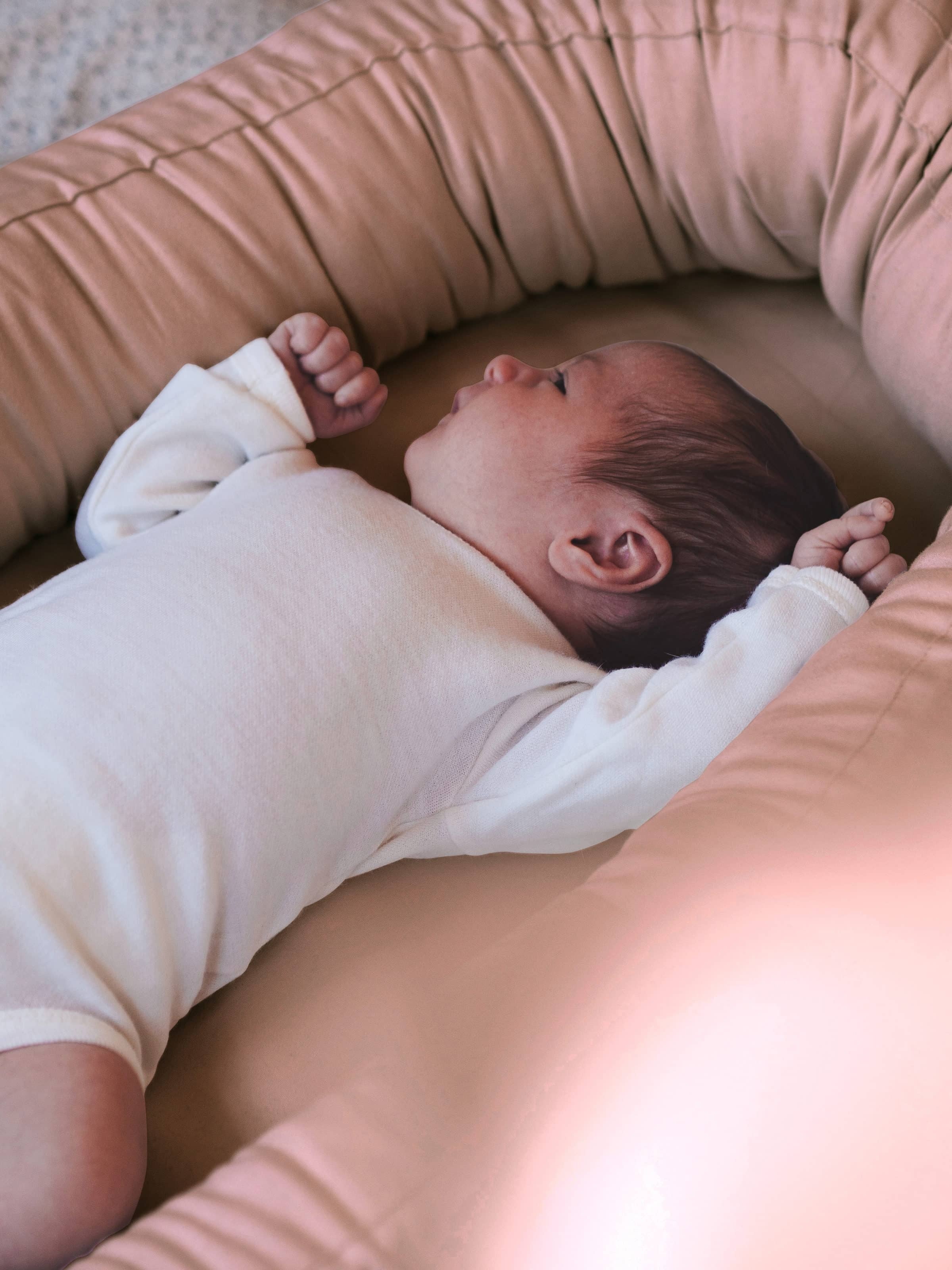 FILIBABBA - Babynest - Kapok - Blush