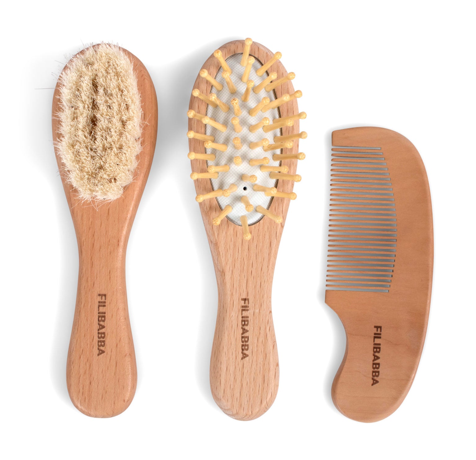 FILIBABBA - Baby brush set