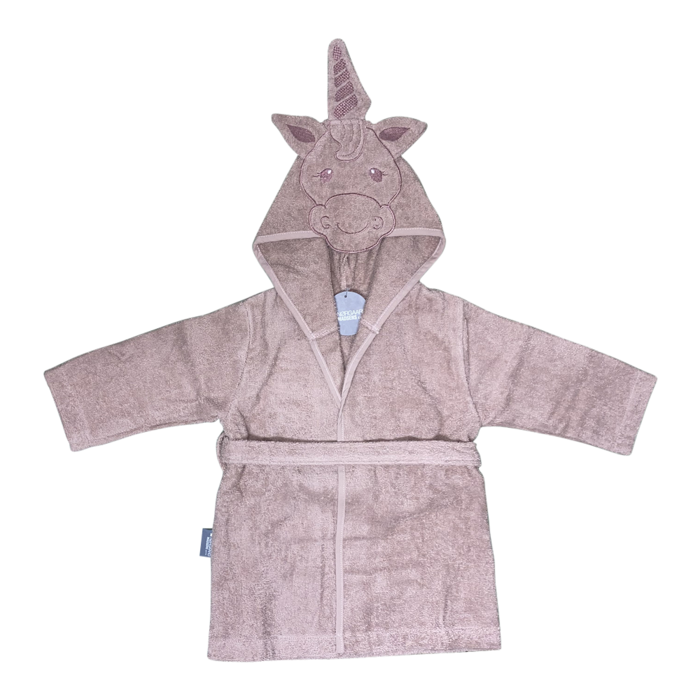 Nørgaard Madsen's - bathrobe - Pink - Unicorn 2-3 years