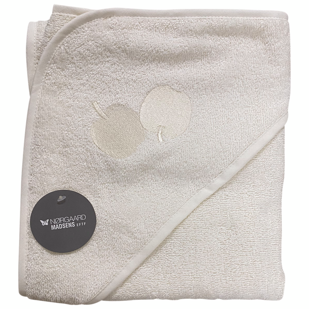 Nørgaard Madsens - Badesvøb i 75x75cm - Off white m.æbler