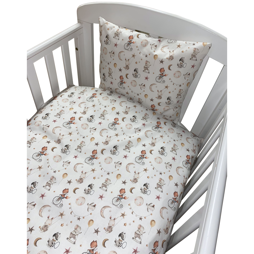 Nørgaard Madsens - Bedding Baby - Moon and Stars