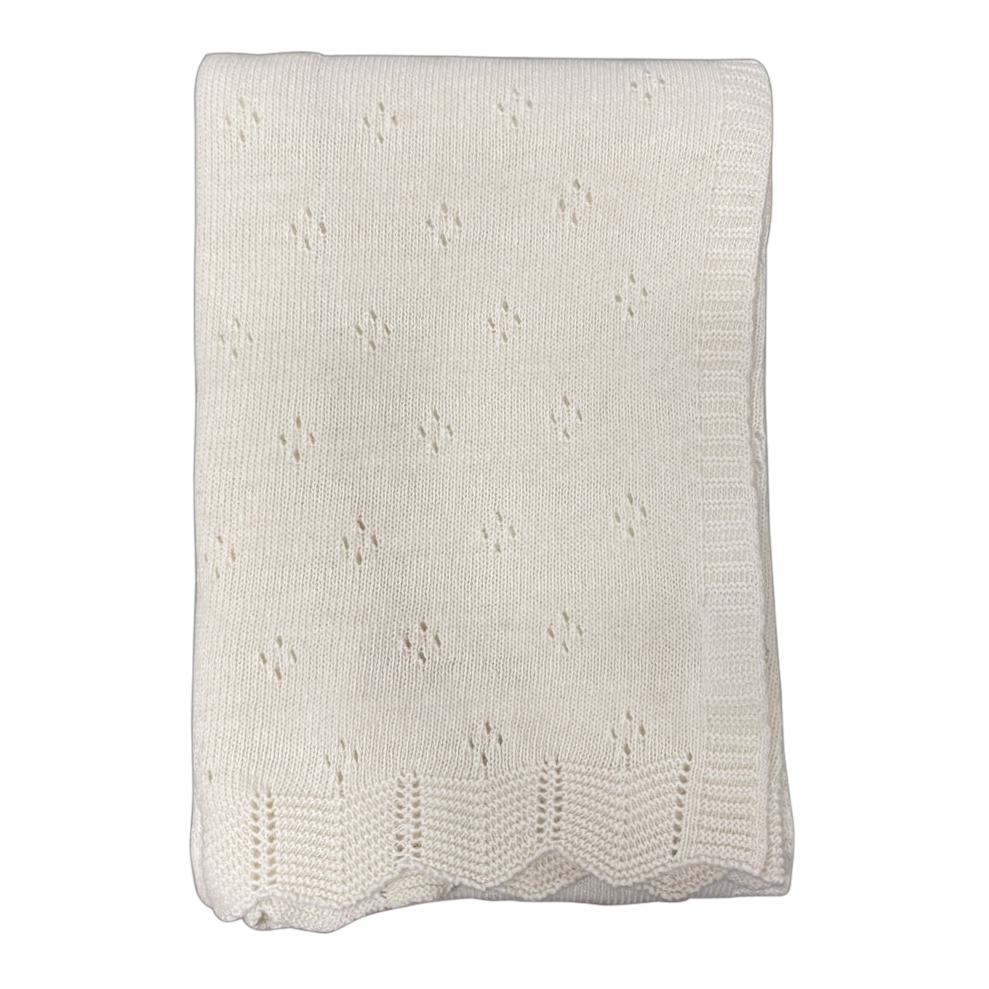 Nørgaard Madsen's - Plaid - Wool knit in Off-white