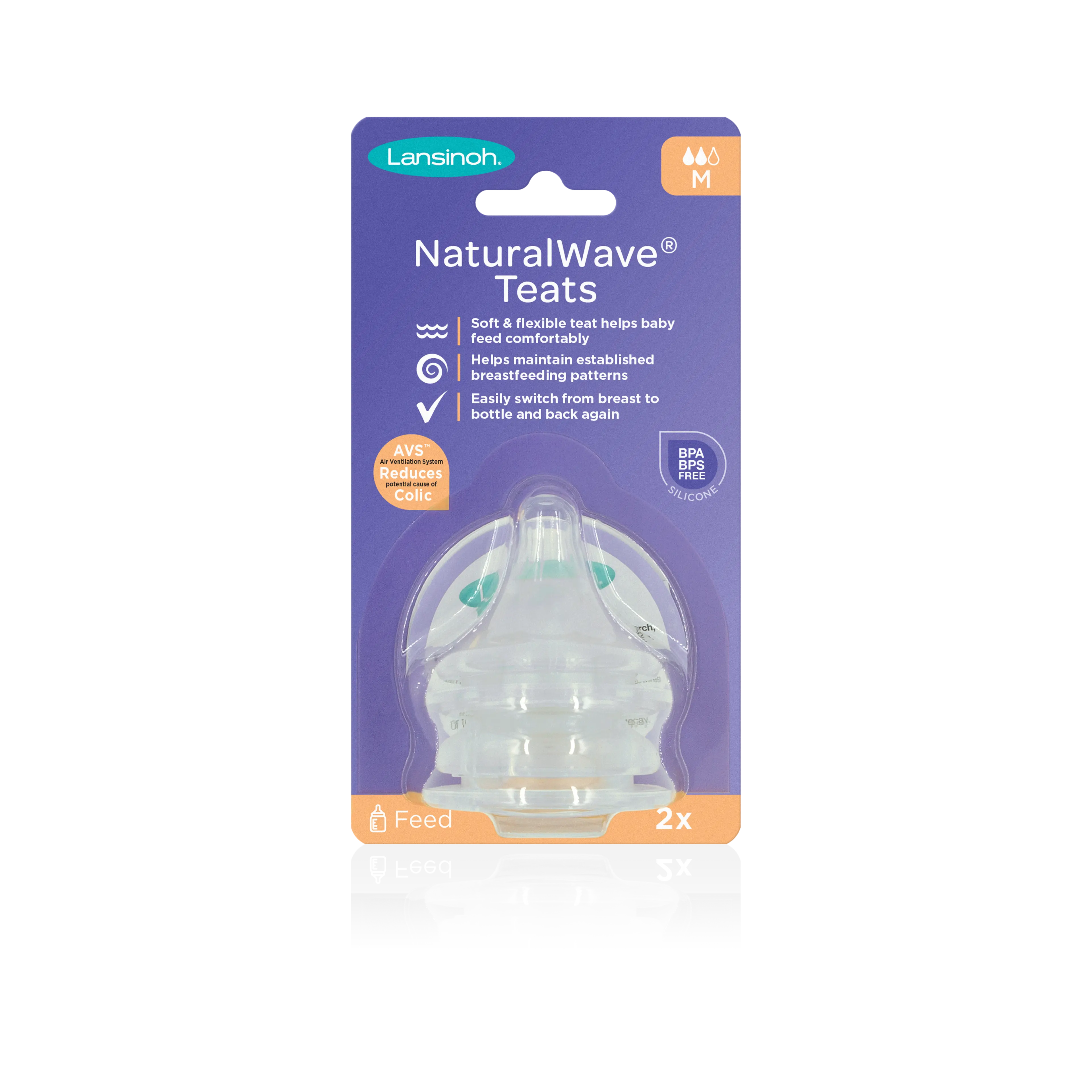 Lansinoh - NaturalWave® Flaskesutter