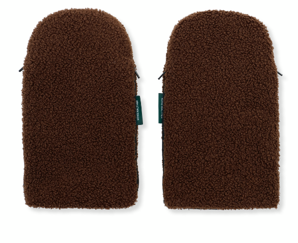 Kong Walther - Østerbro handsker - Chocolate Brown Teddy