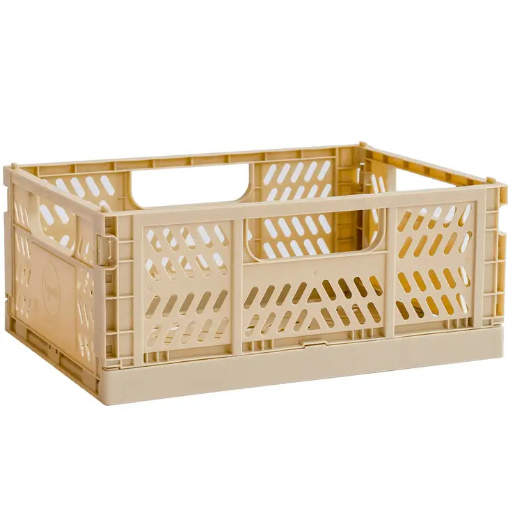 3 Sprouts - Moderne Foldekasse - Medium - Sand