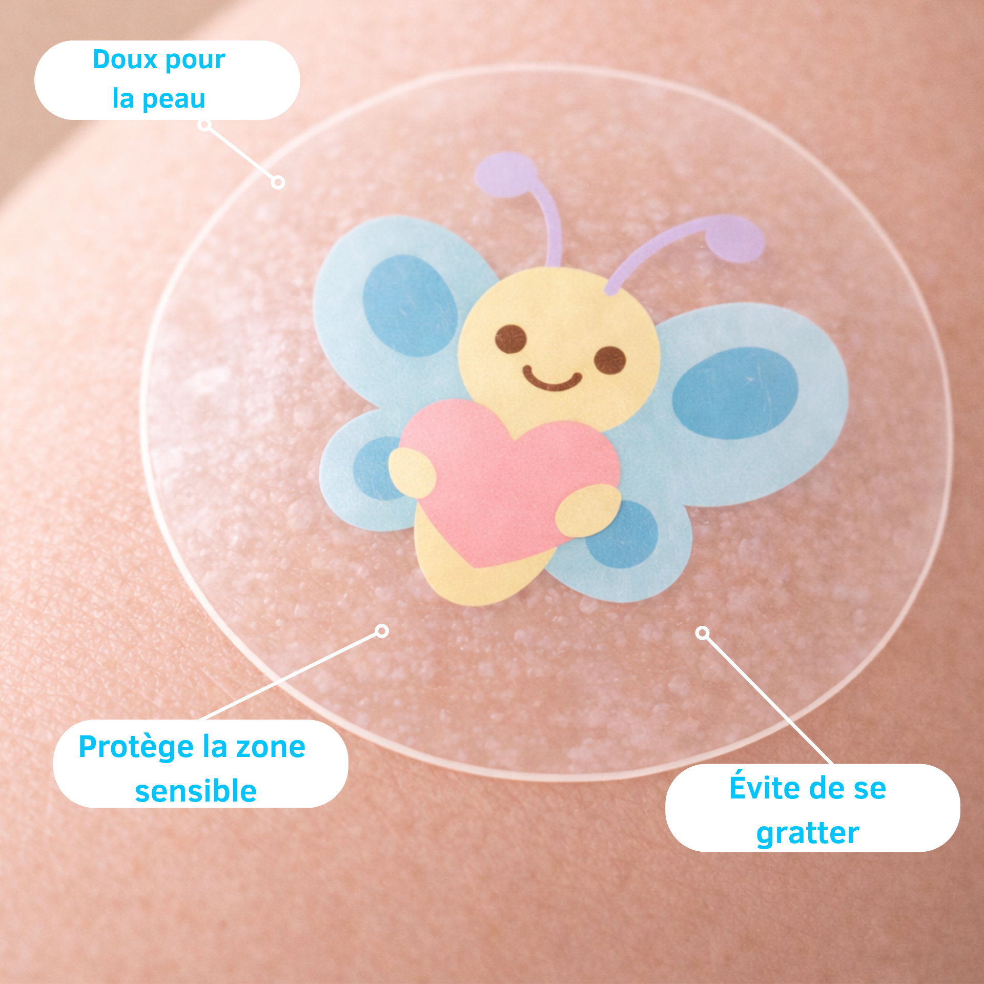 BELION - plaster efter myggestik | 36 hydrokolloidplastre
