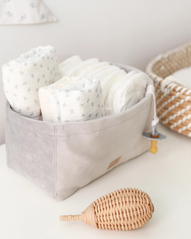 Babyly - Opbevaringskasse - Medium - Sennep