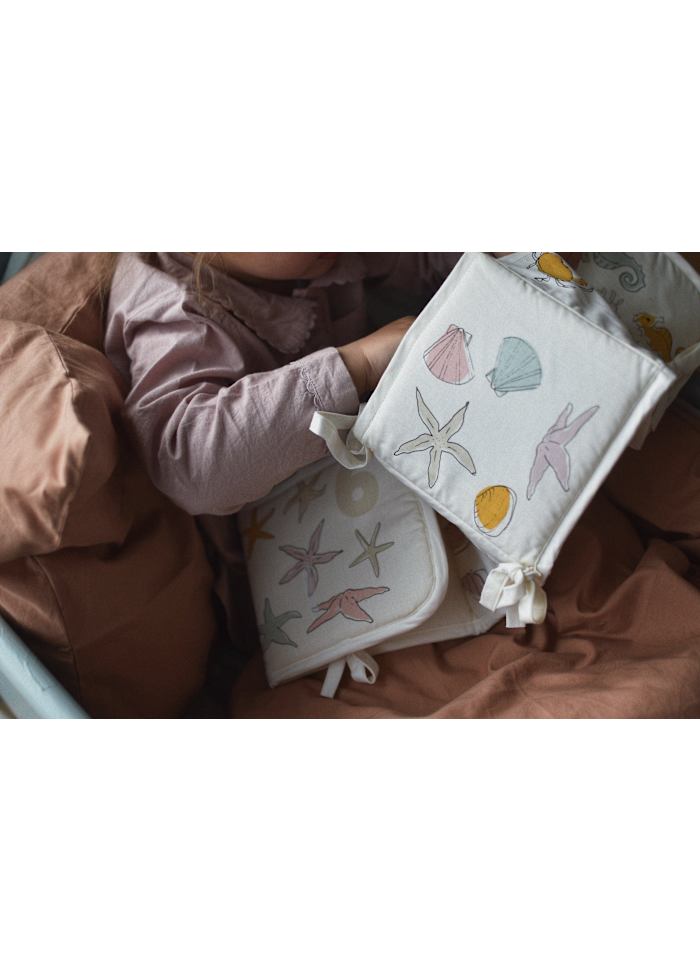 Vanilla Copenhagen - Stofbog med lommer - Ocean print - Organic