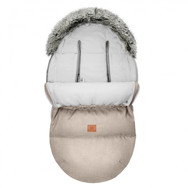 MAYLILY - Vinter sovepose til barnevogn 1-4 år - Beige
