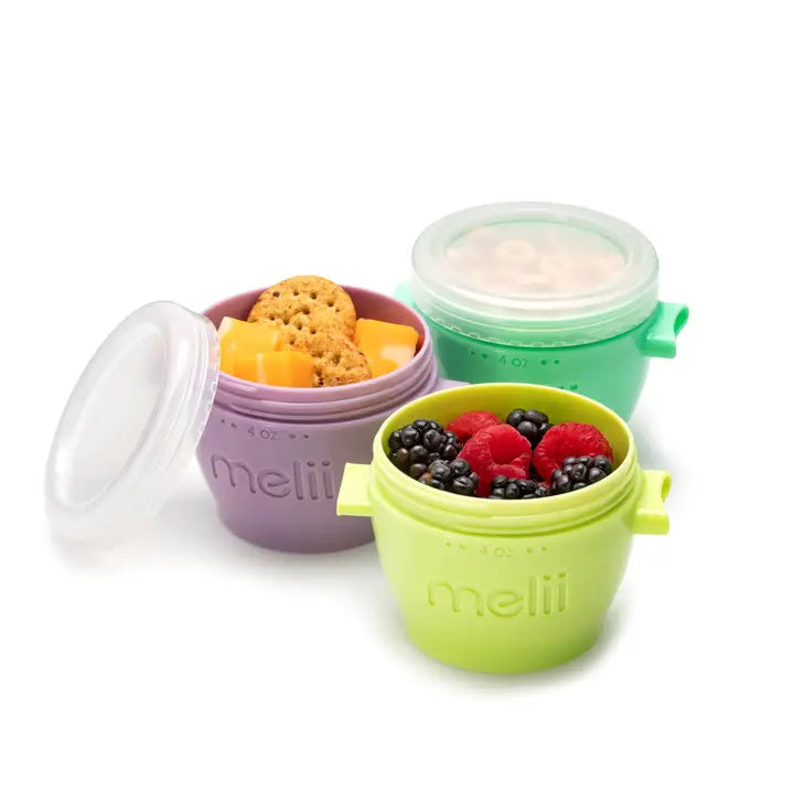 Meli Storage - Snack and Freezer containers - 8 pcs