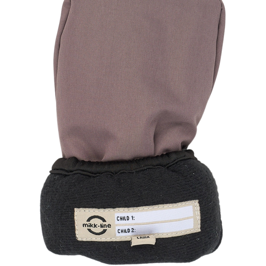 Mikk-line - Polyester vanter m. velcro - Sparrow