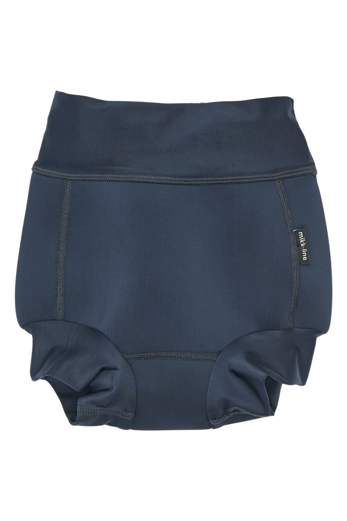Mikk-Line - Neoprene Swim Diaper with Ruffles - Blue Nights