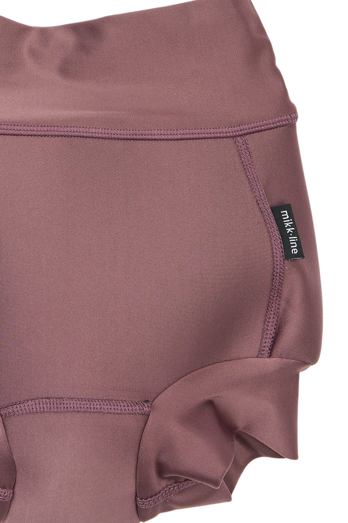 Mikk-Line - Neopren badebukser m.flæser - Twillight Mauve