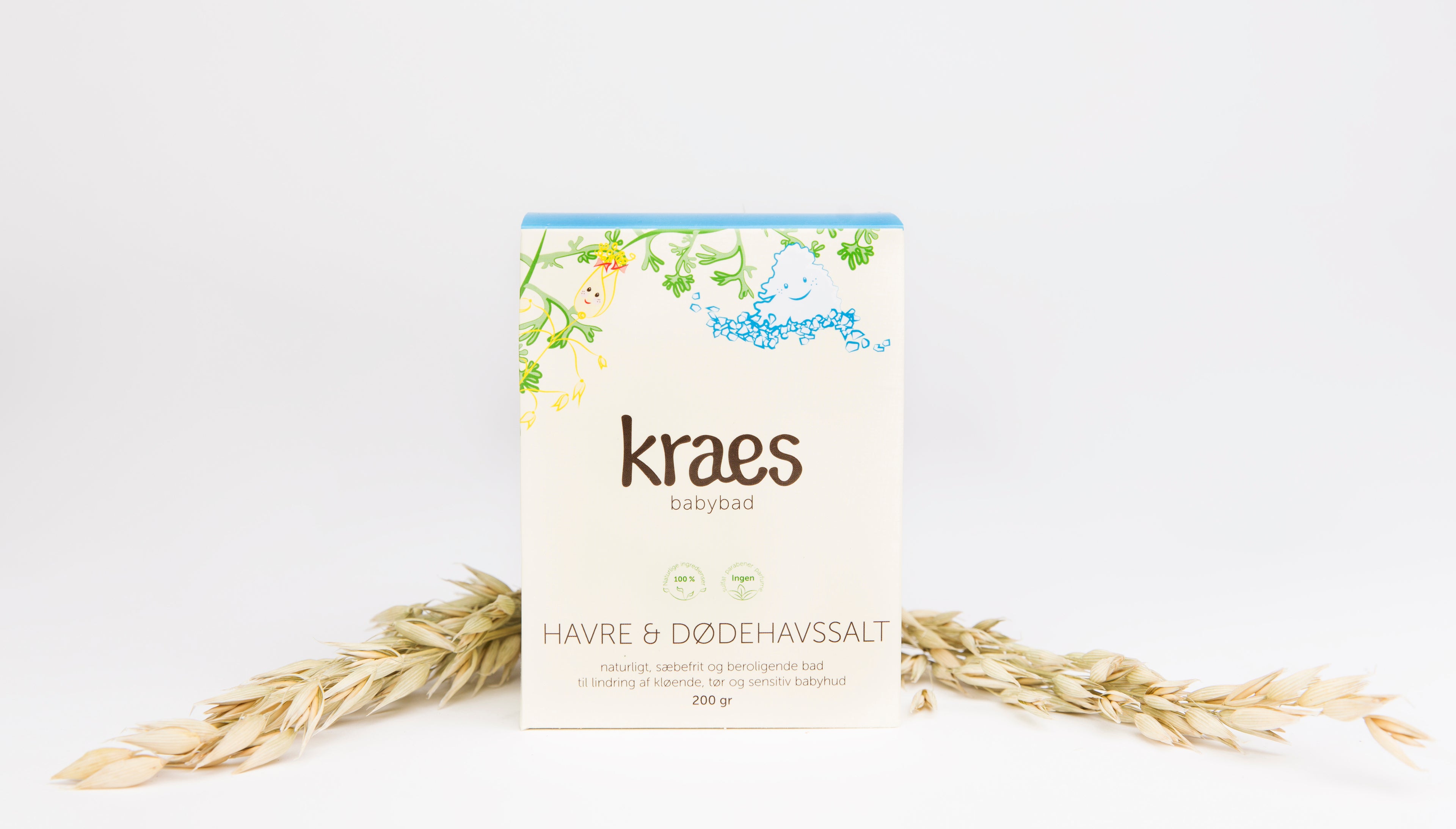 KRAES havre & dødehavssalt 200g