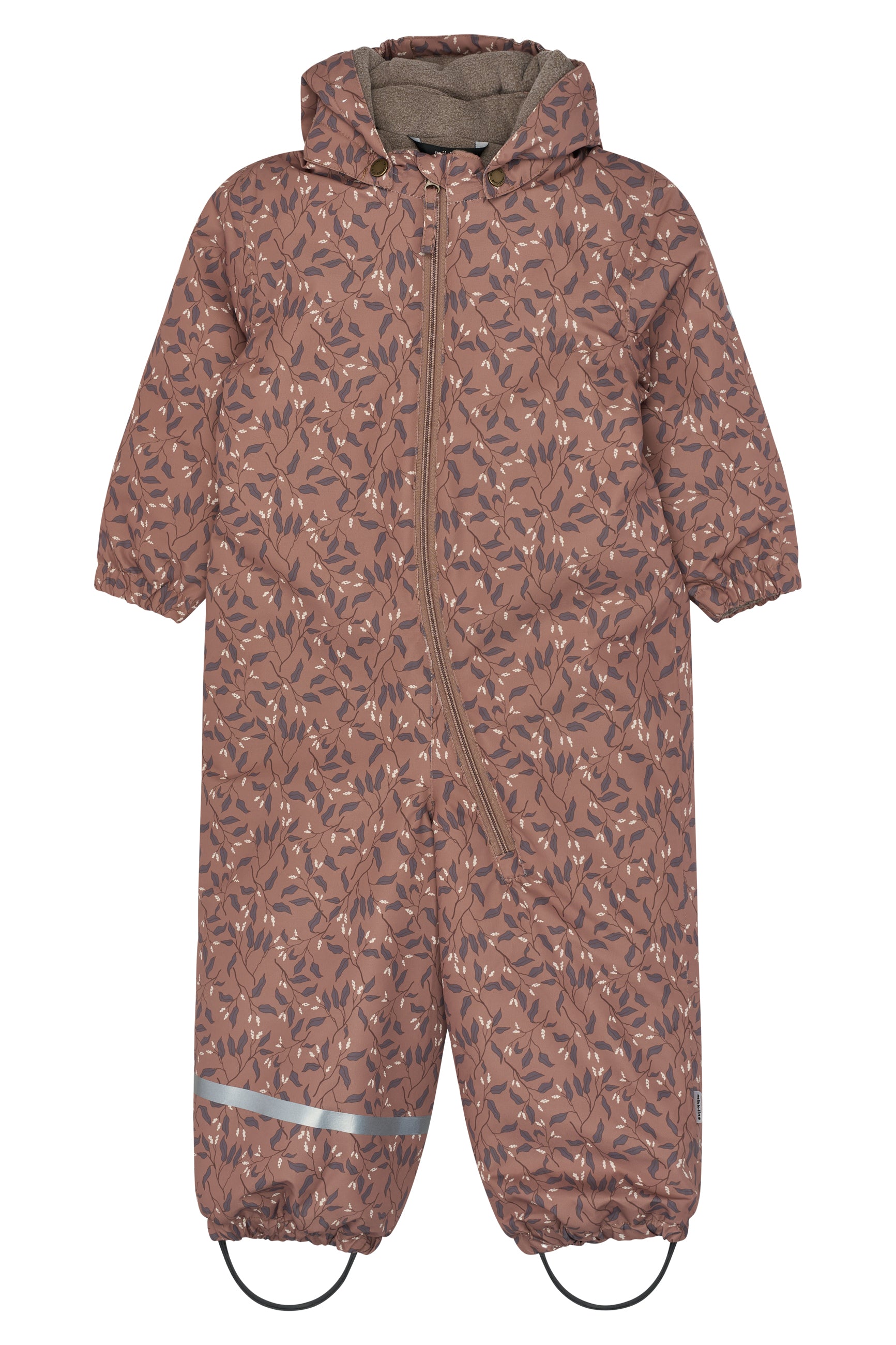 Mikk-Line - Flyverdragt AOP - Leaf AOP