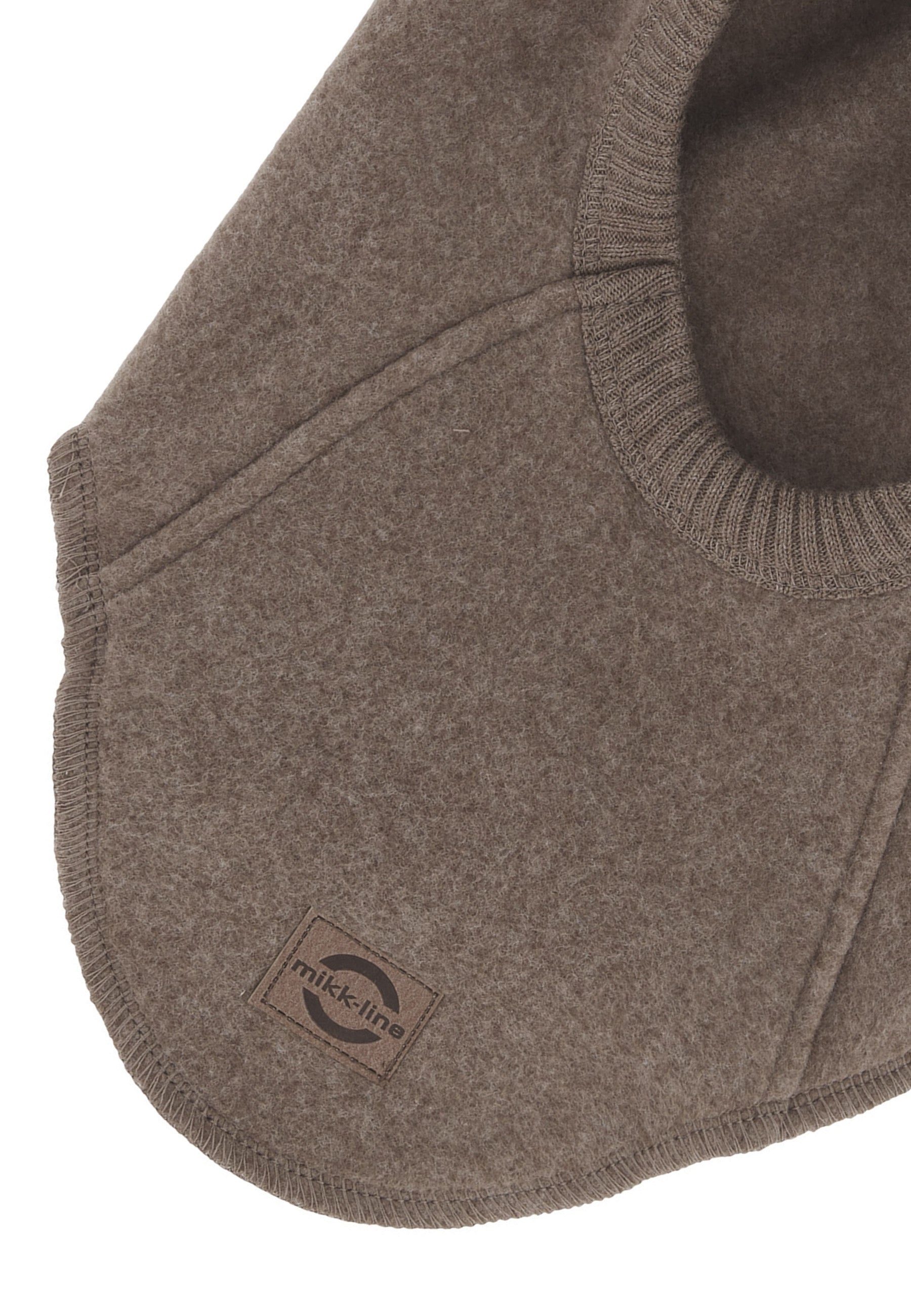 Mikk-line - Bomuldsfleece-elefanthue m. ører - Melange Denver