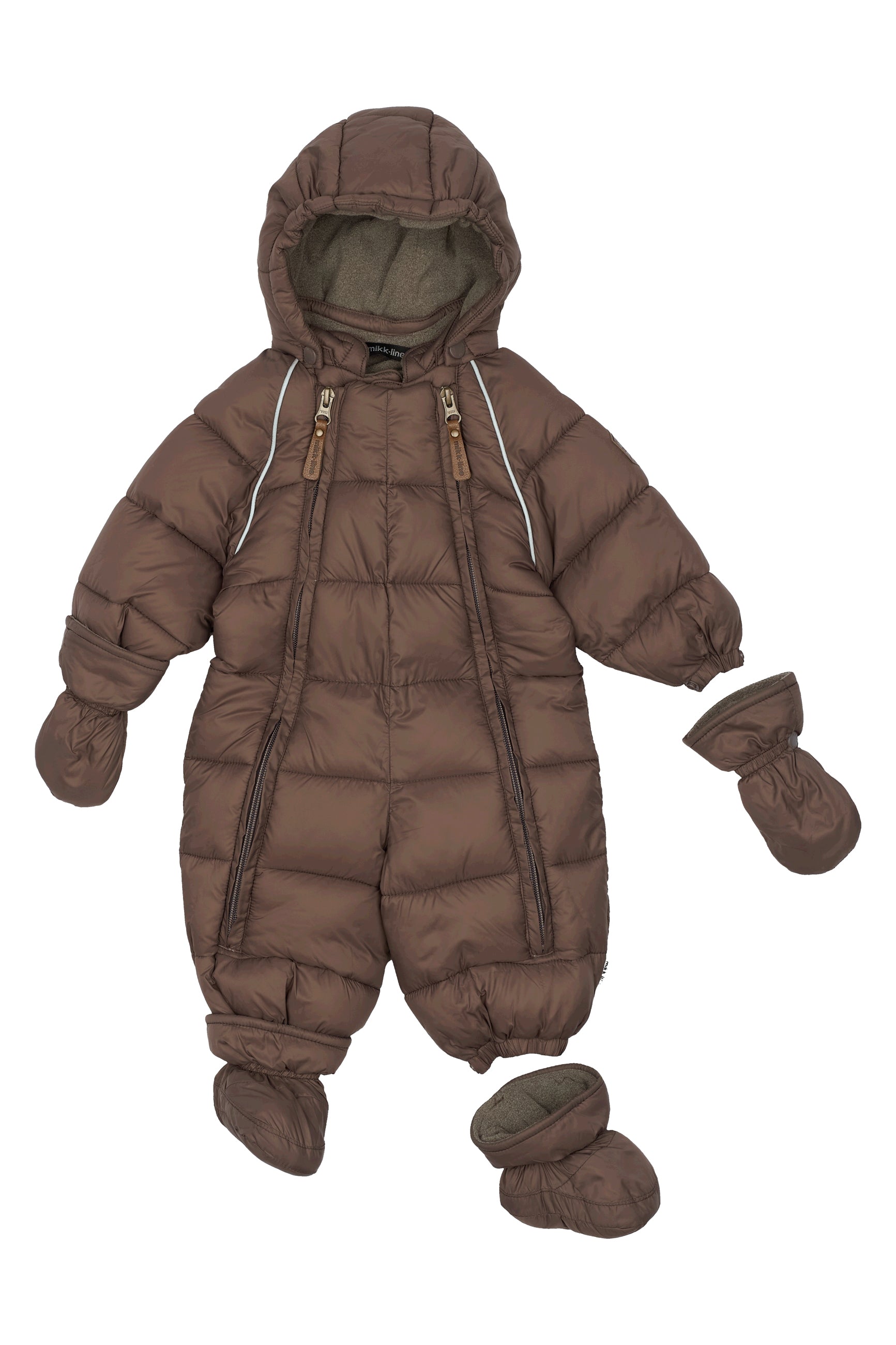 Mikk-Line - Baby Flyverdragt Puffer - Sparrow