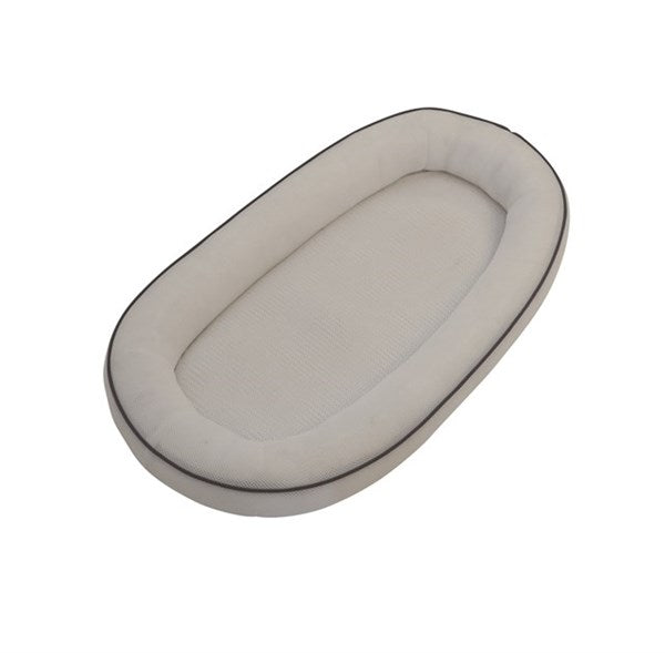Babydan - Åndbar Babynest, Dream safe- Hvid/Fuld Mesh