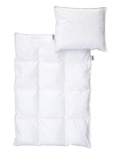 Heart Microfiber babydyne og babypude by BabyDan, 67x100/40x45 cm