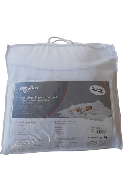 Heart Microfiber juniordyne & pude by BabyDan, 100x140/40x45 cm