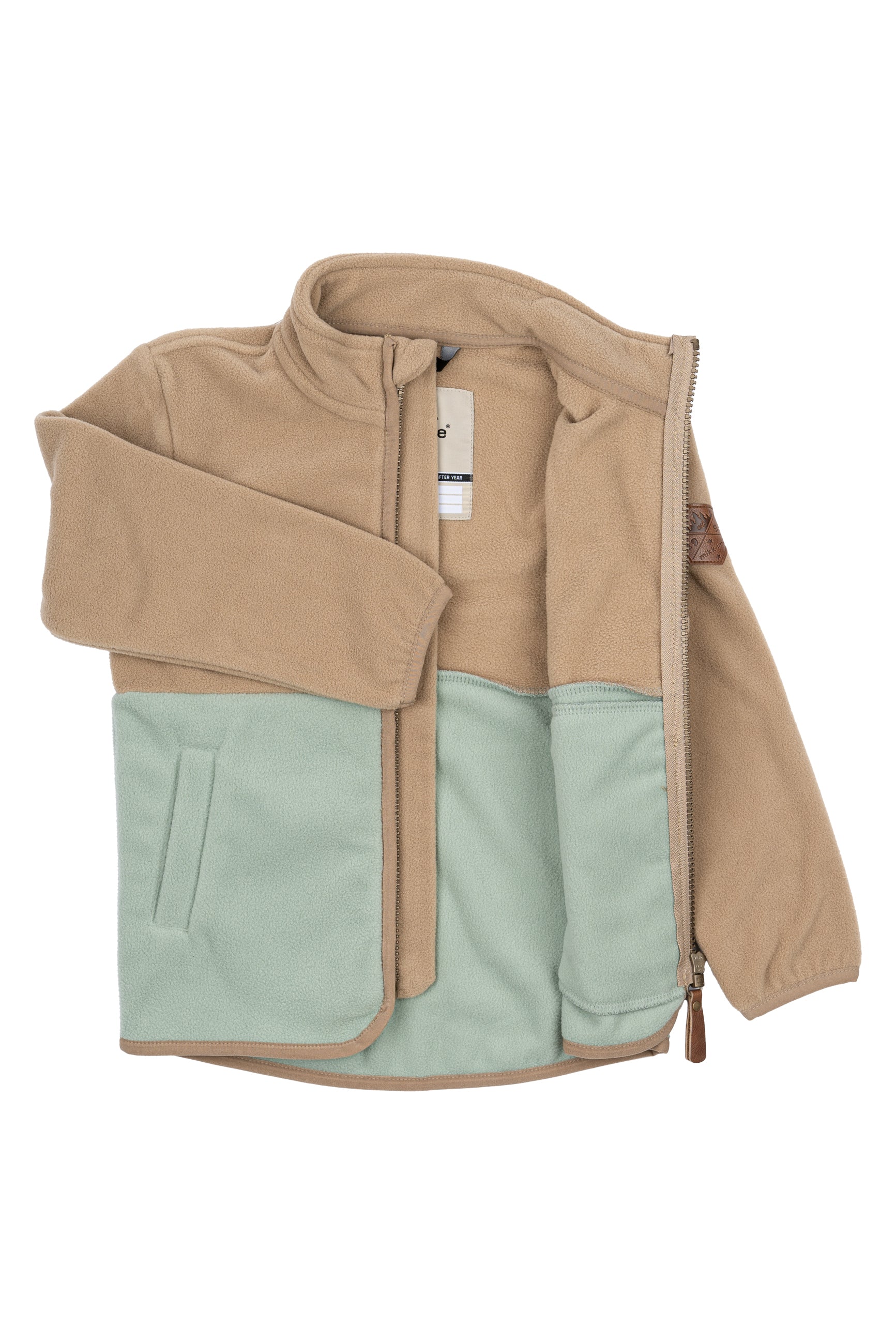 Mikk-line - Recycled Fleece jakke - Mint