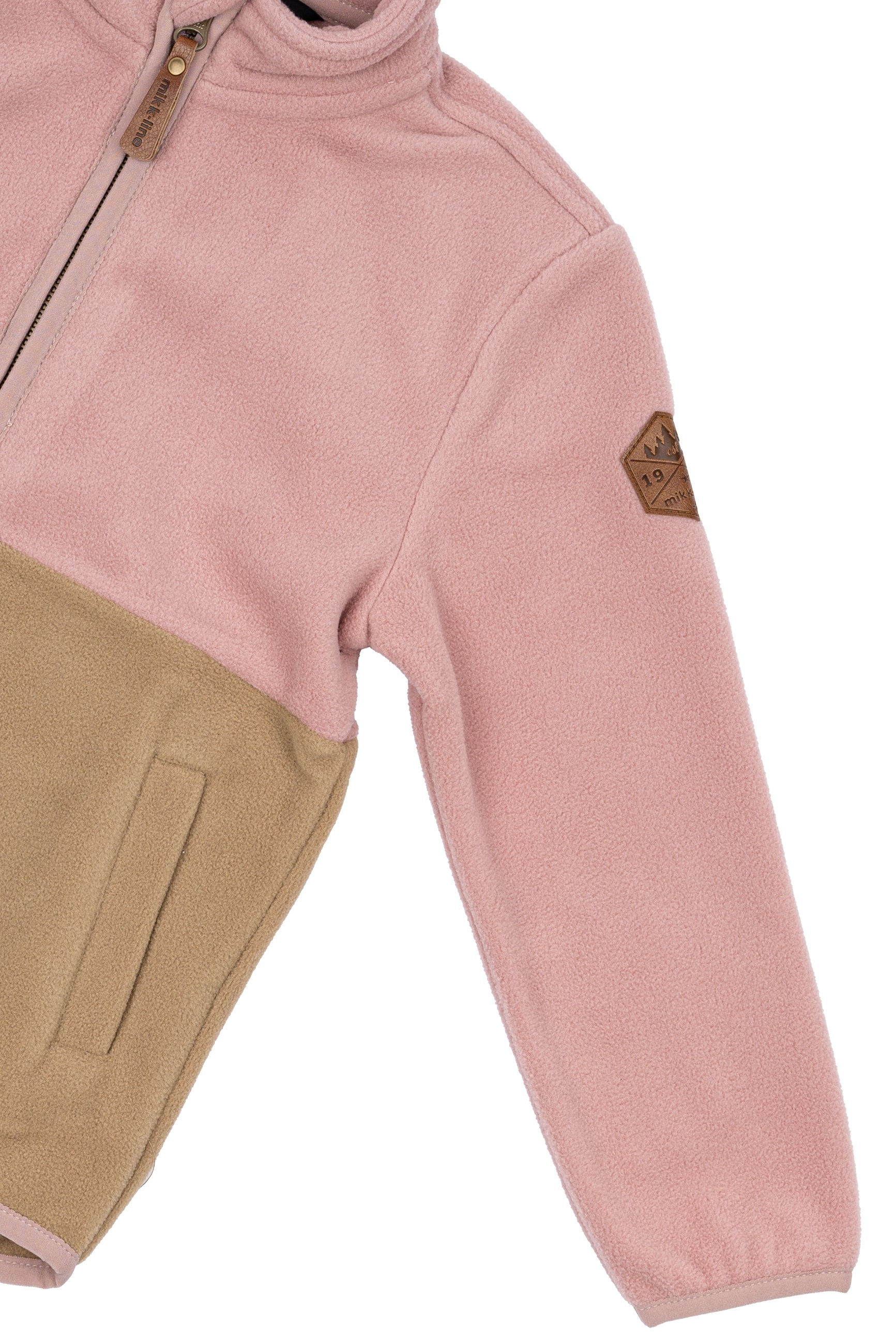 Mikk-line - Recycled Fleece jakke - Woodrose