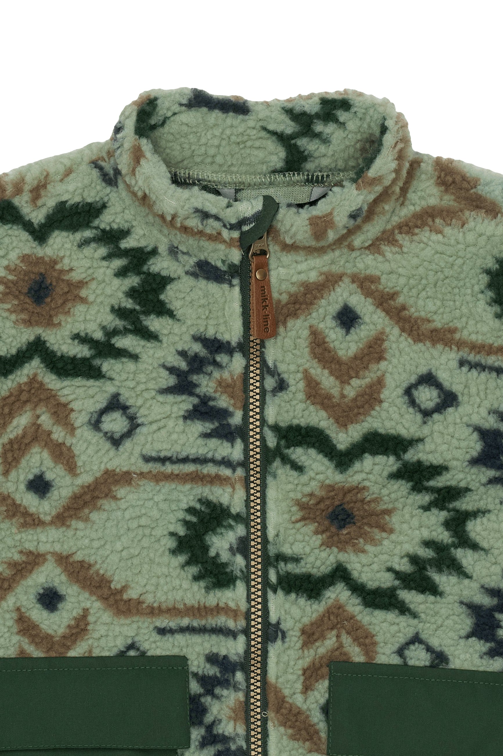 Mikk-line - Plys Jakke - Balsam Green