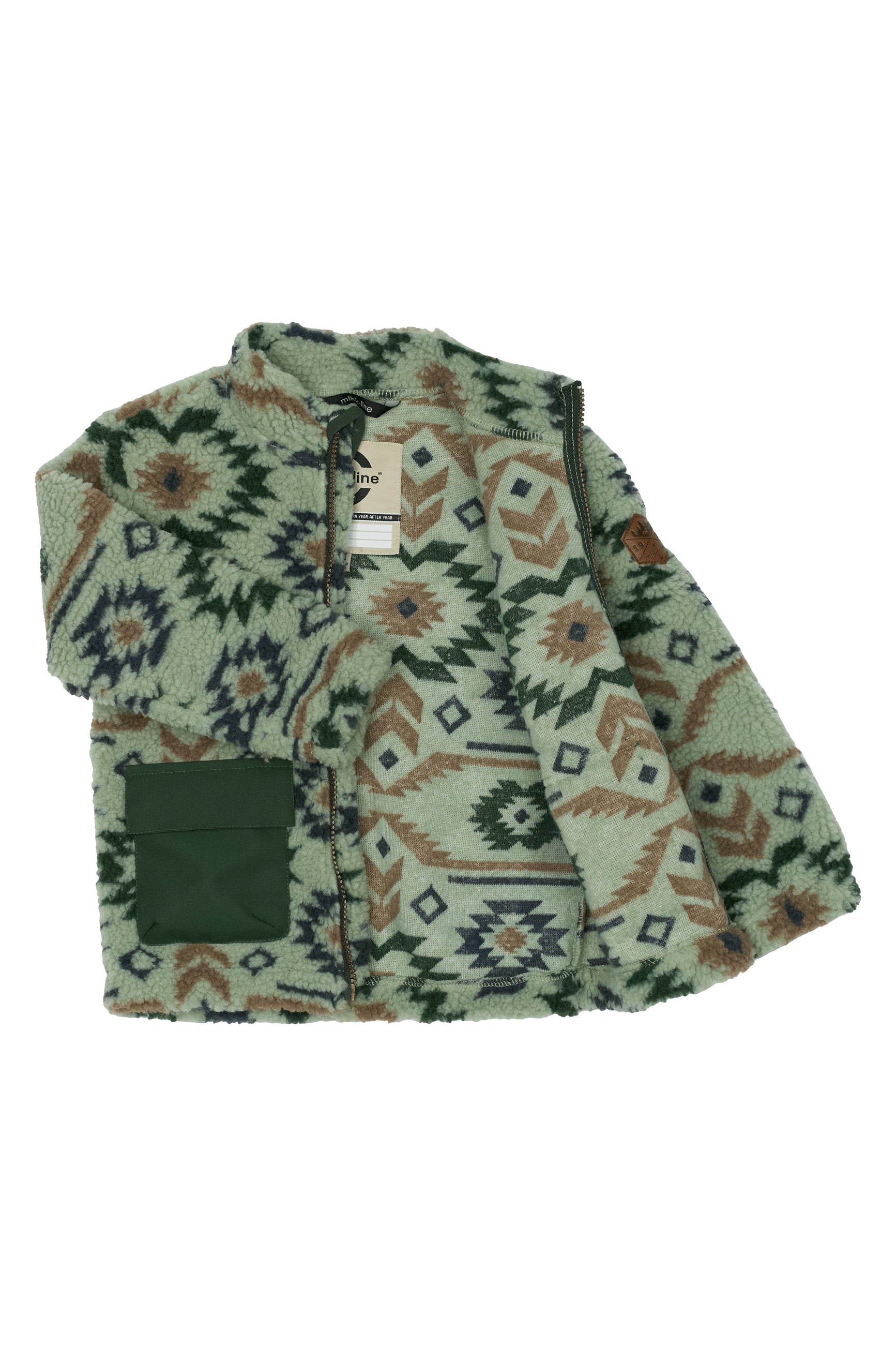 Mikk-line - Plys Jakke - Balsam Green