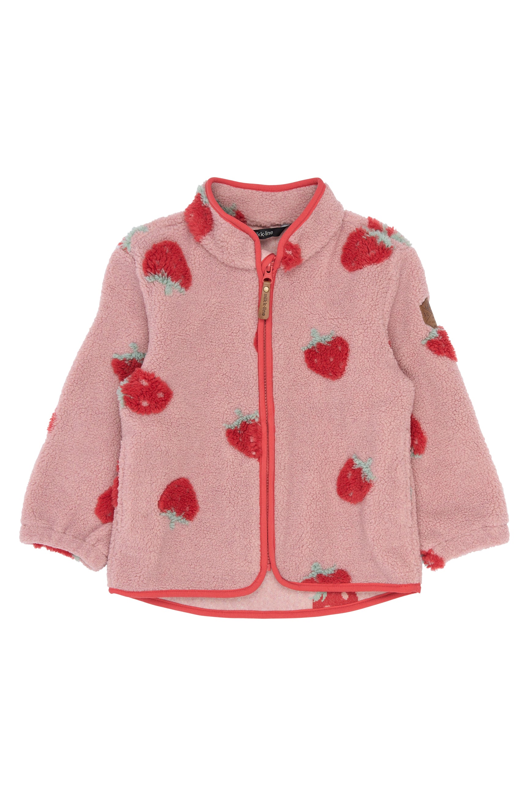 Mikk-line - Teddy jacket - Strawberry