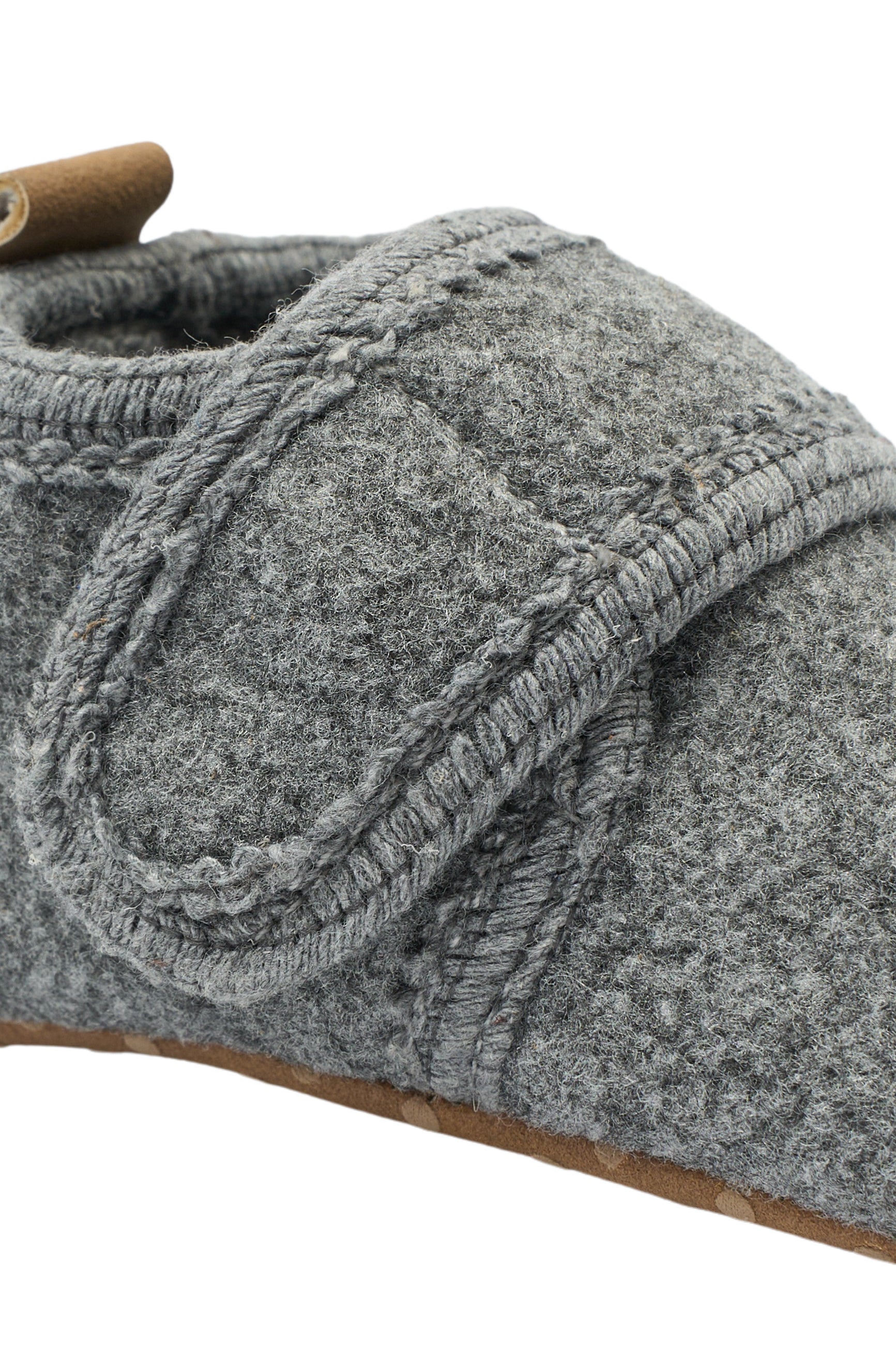 Mikk-line - Fleece slippers NEW - Dark grey Melange