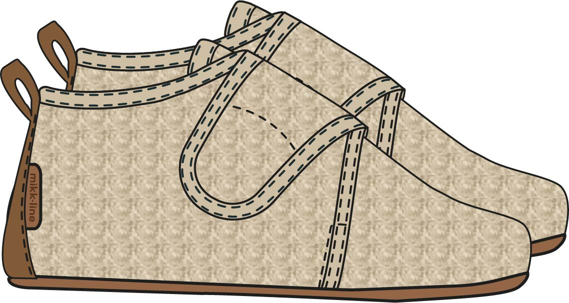 Mikk-line - Fleece slippers NEW - Off White