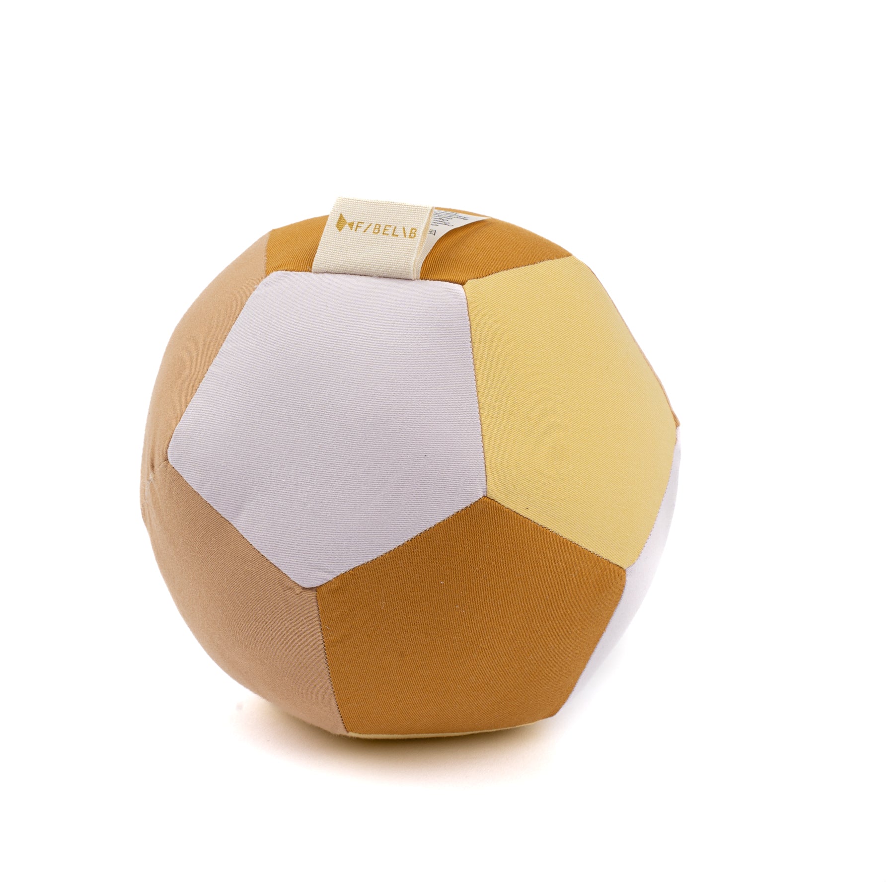 Fabelab - Blød aktivitetsbold - Caramel/Lilac