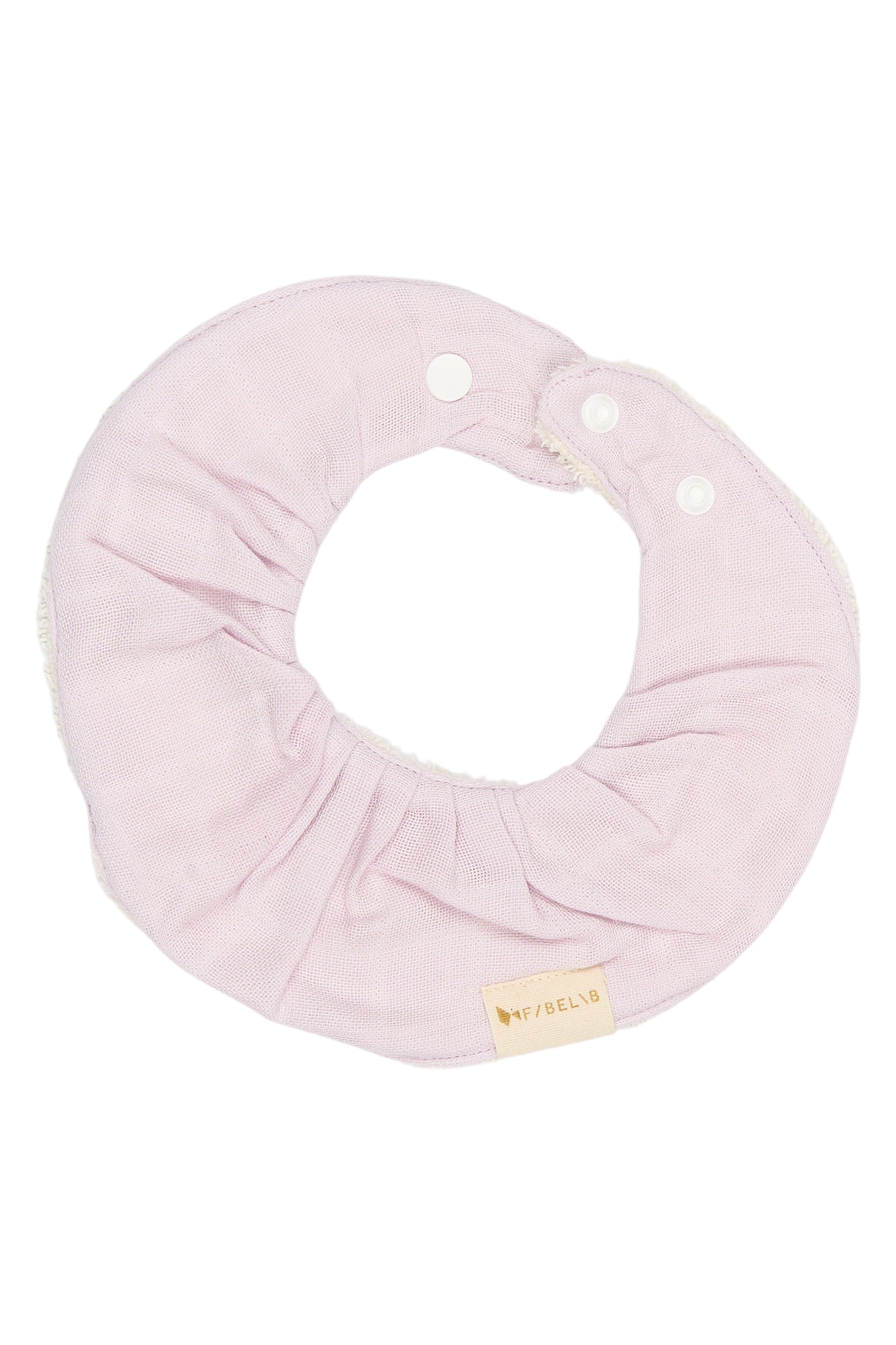 Fabelab - Savlesmæk 3 pak - Ruffle Bib - Lilac