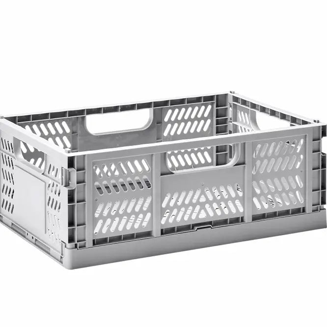 3 Sprouts - Modern Storage Bin - Medium - Grey