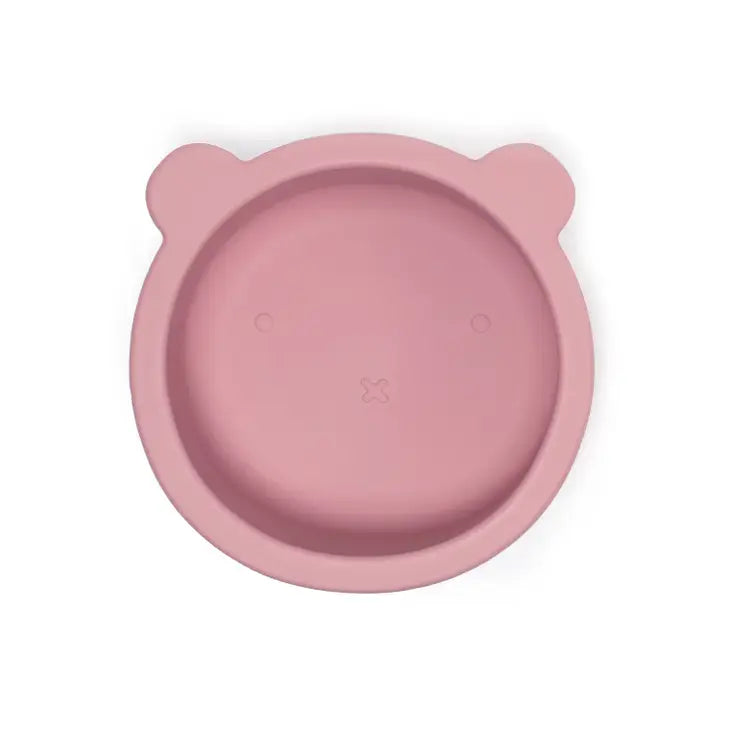 Soina- Aydan silikone skål med låg - Antique pink