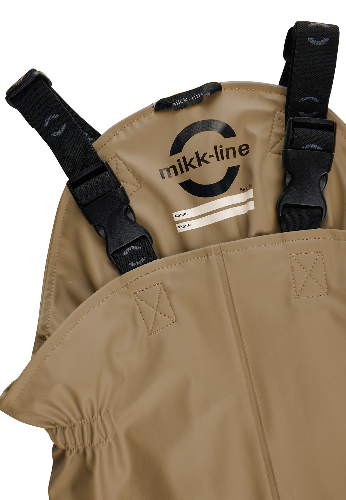 Mikk-line - Regntøj - sæt m.seler - Recycled - Kelp