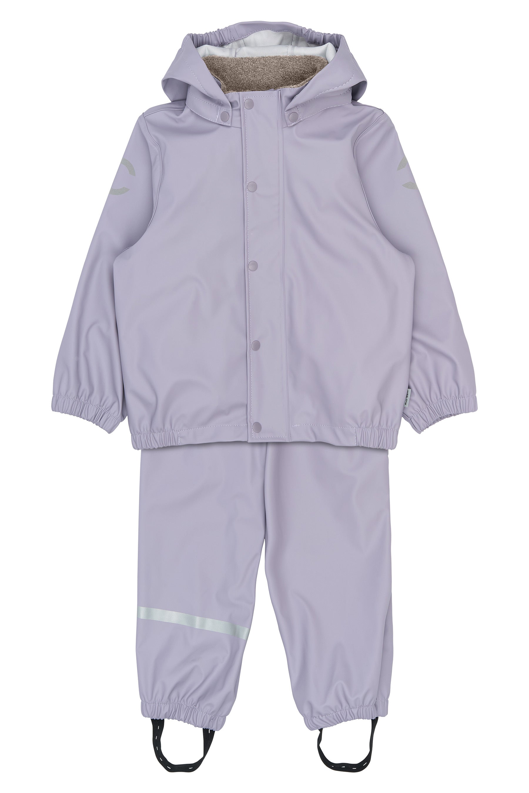 Mikk-line - Rainwear - Set with Suspenders - Recycled - Lavender Grey