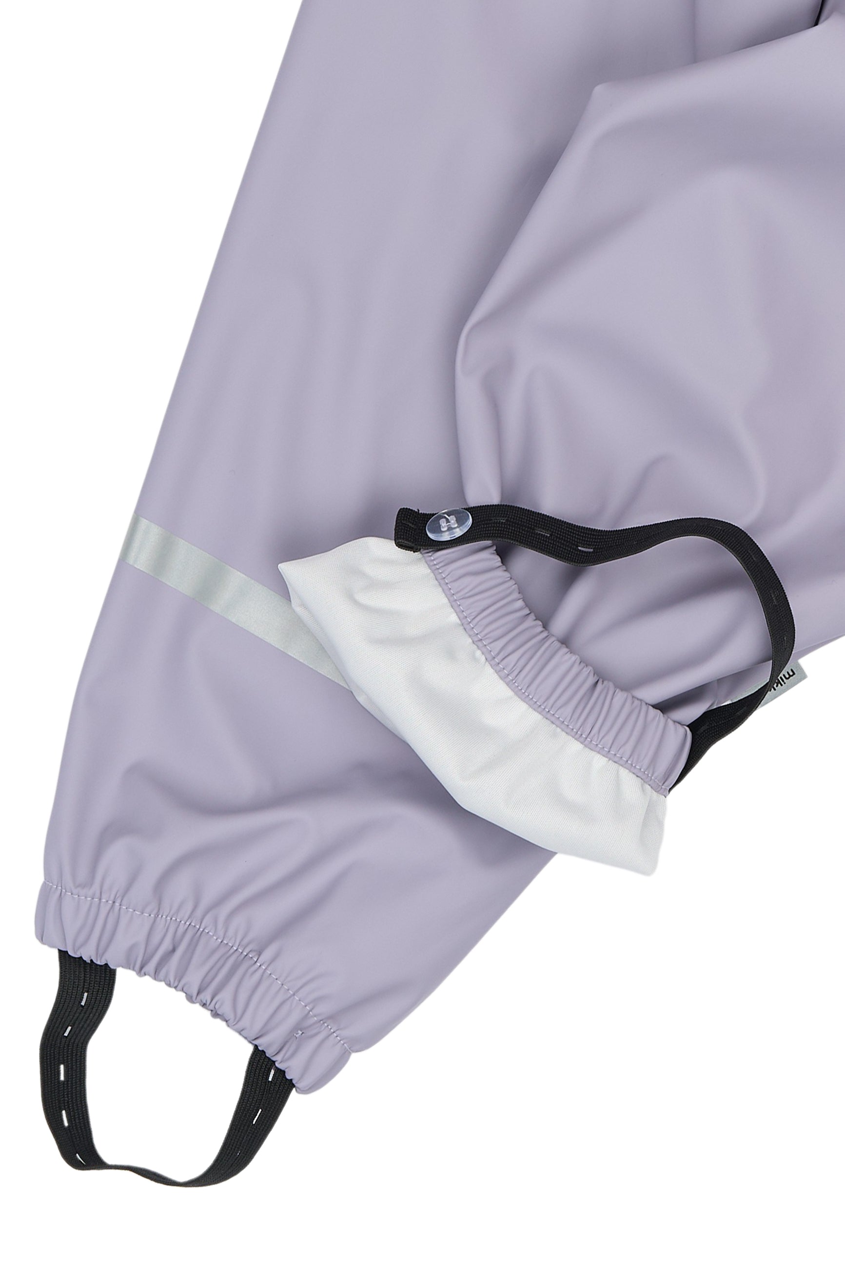 Mikk-line - Rainwear - Set with Suspenders - Recycled - Lavender Grey
