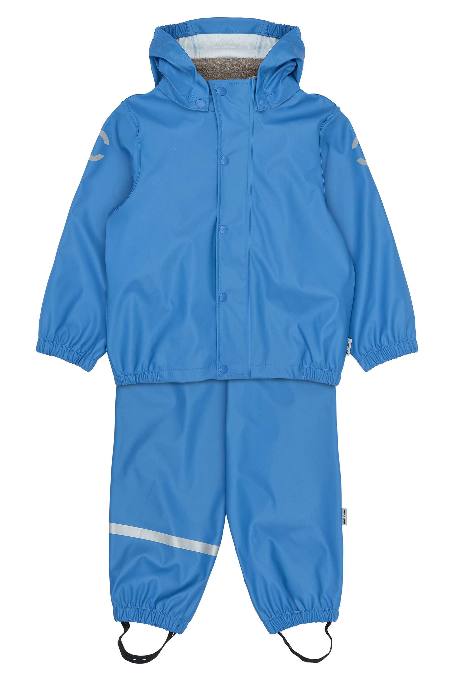 Mikk-line - Rainwear - Set with Suspenders - Recycled - Strong Blue