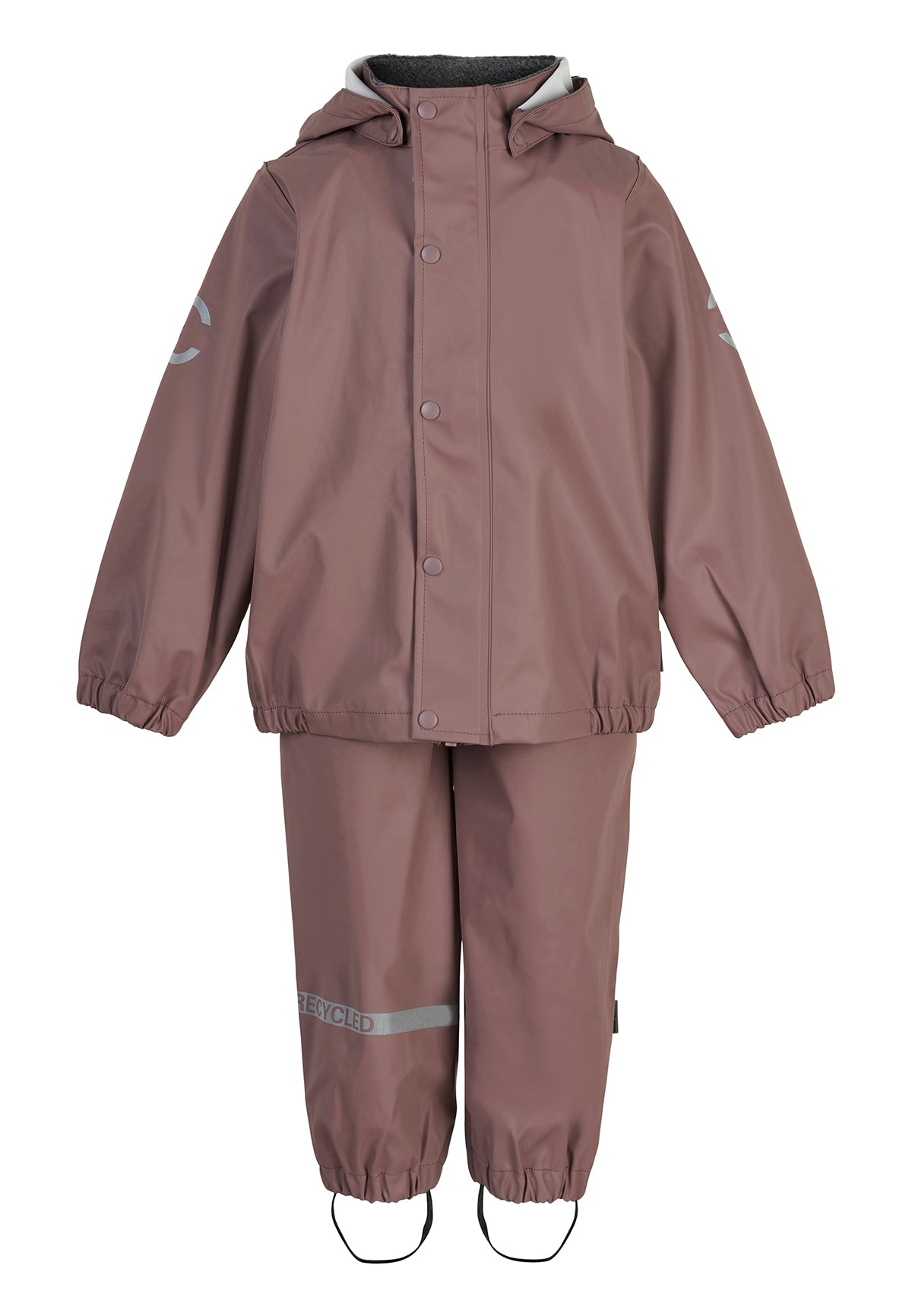 Mikk-line - Rainwear - set with suspenders - Recycled - Burlwood