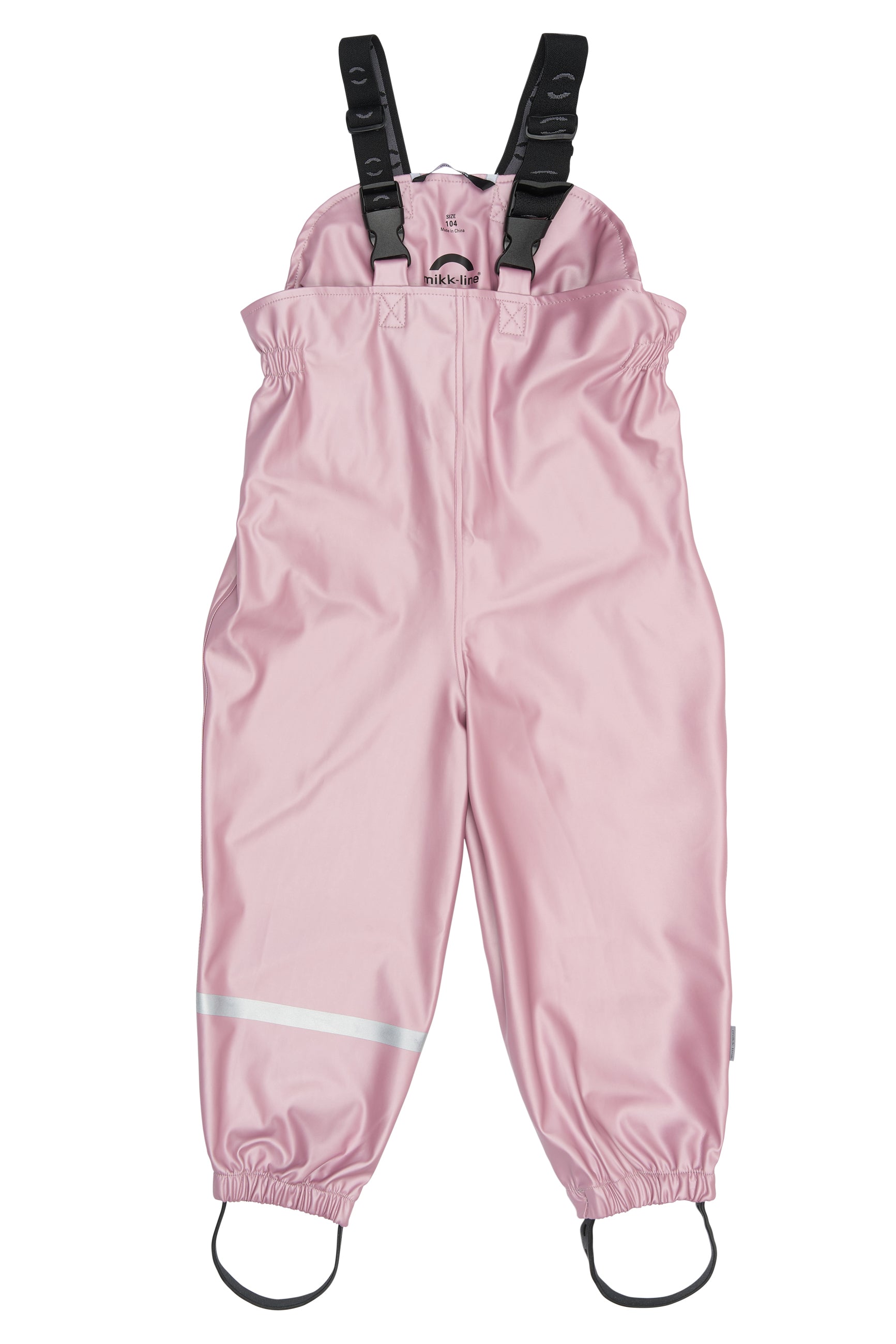 Mikk-line - Rainwear - set with suspenders - Metallic - Mauve Shadows