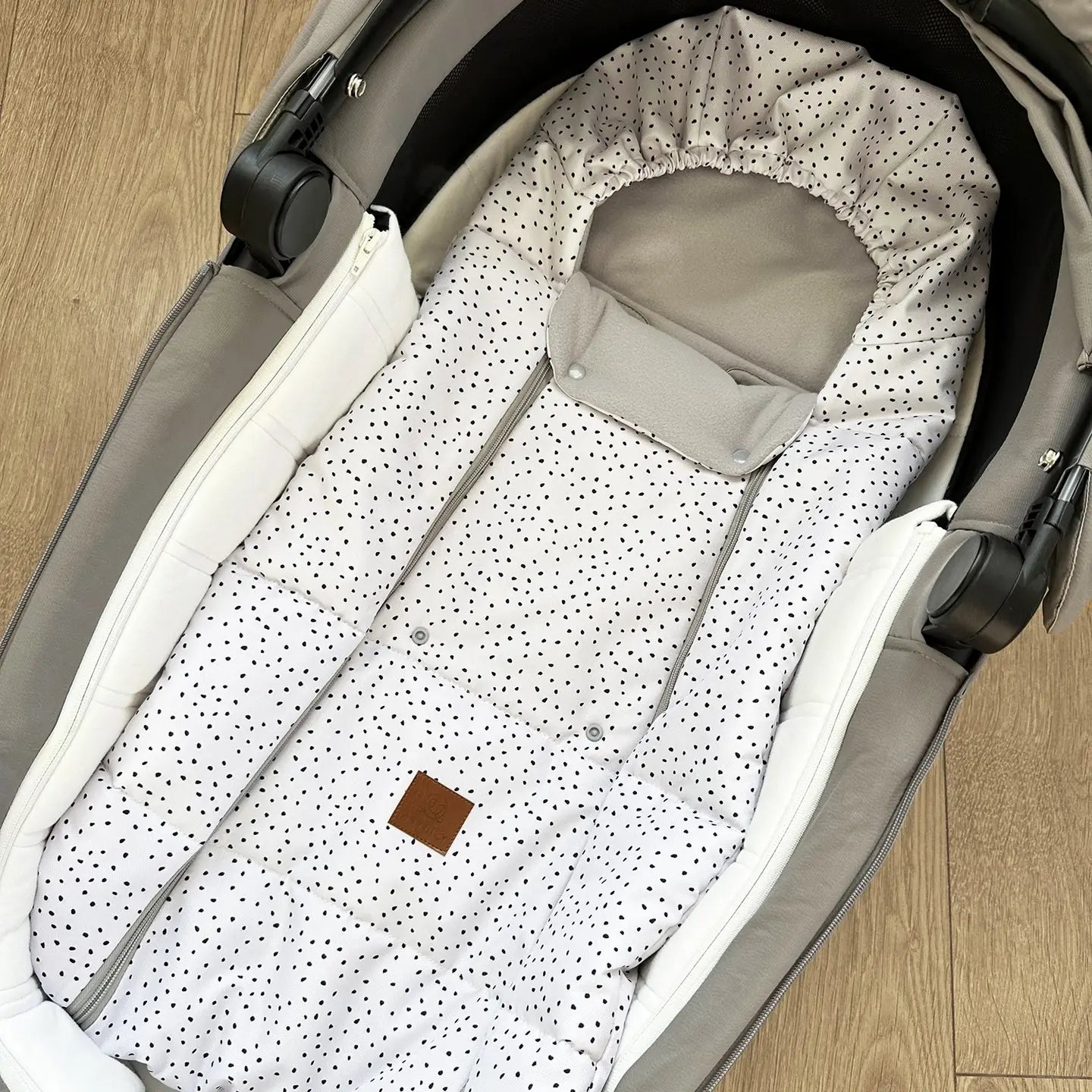 MAYLILY - Vinter sovepose til barnevogne og bilsæder - Beige