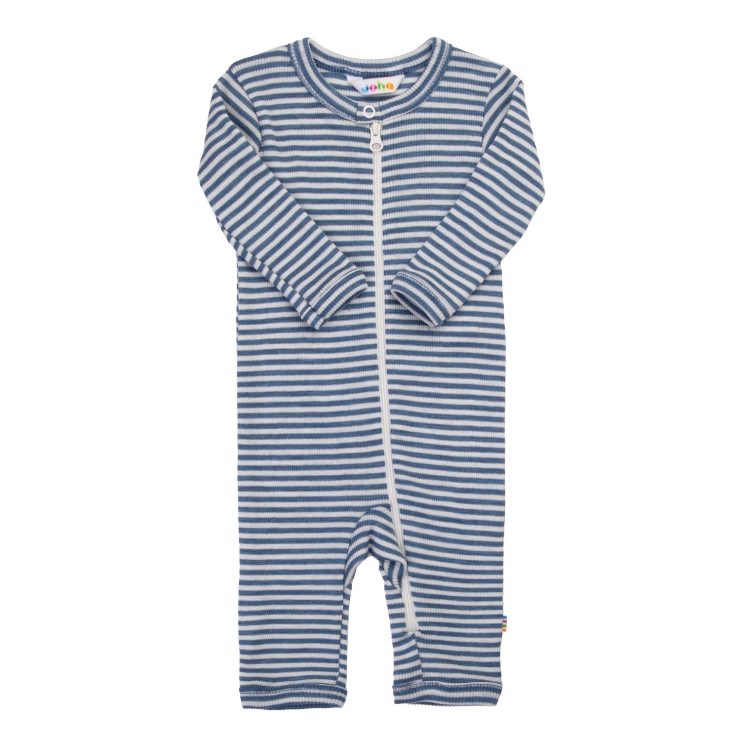 JOHA SS26 Special - Jumpsuit - uld/Silke - Blå/stribet