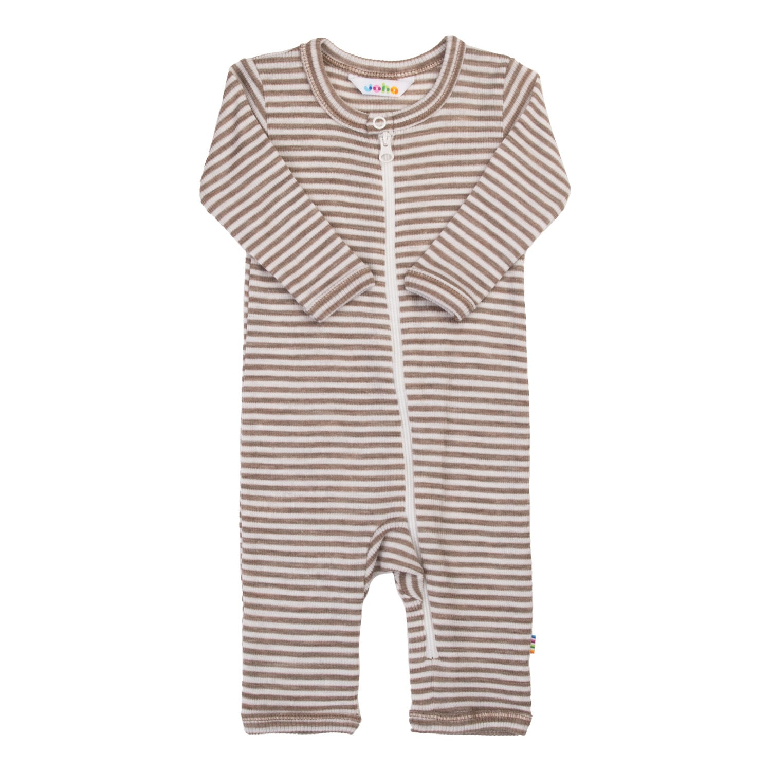 JOHA SS26 Special - Jumpsuit - uld/Silke - Beige/stribet