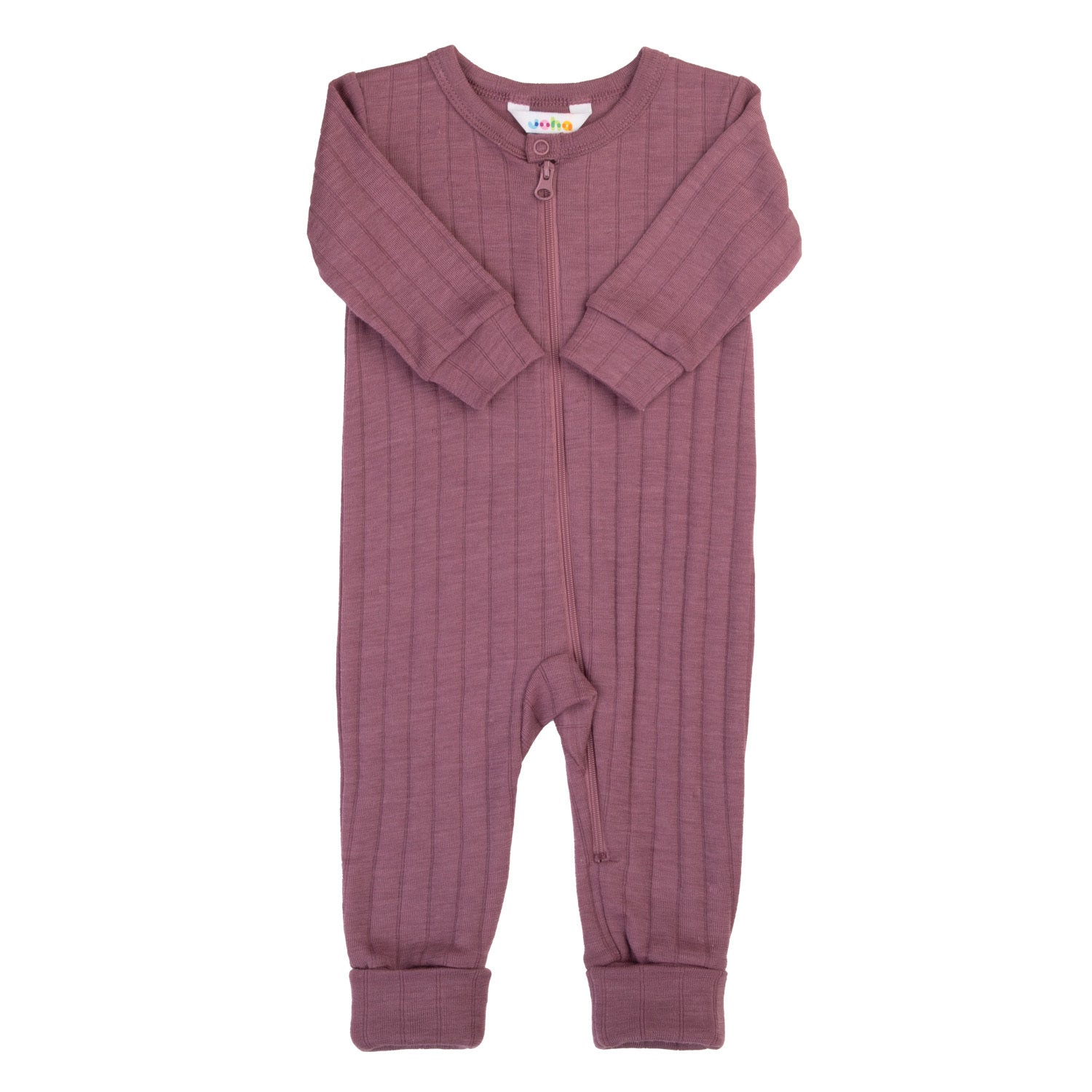 JOHA - Jumpsuit 2i1 fod - uld/Silke - Lyng
