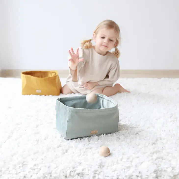 Babyly - Opbevaringskasse - Medium - Sennep