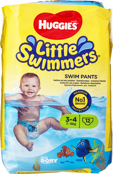 Huggies Swimmers - Swim Nappies - Medium - 12 pcs