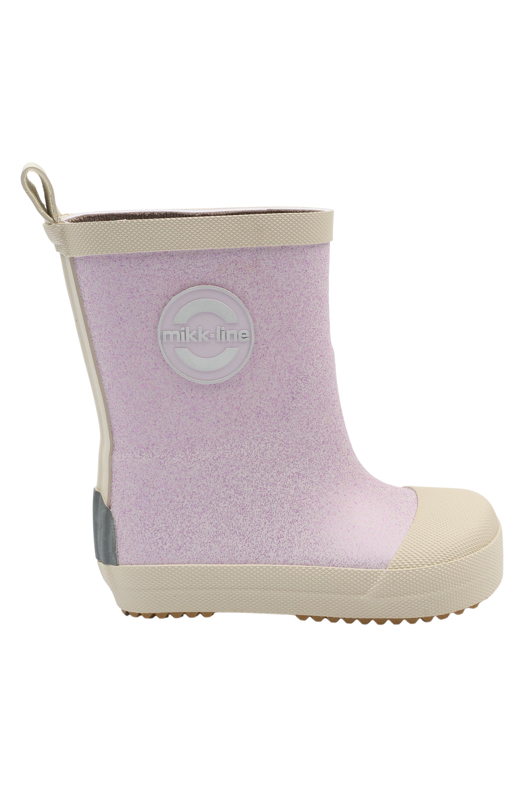 Mikk-Line - Gummistøvler Glitter - Bearfoot - Thistle
