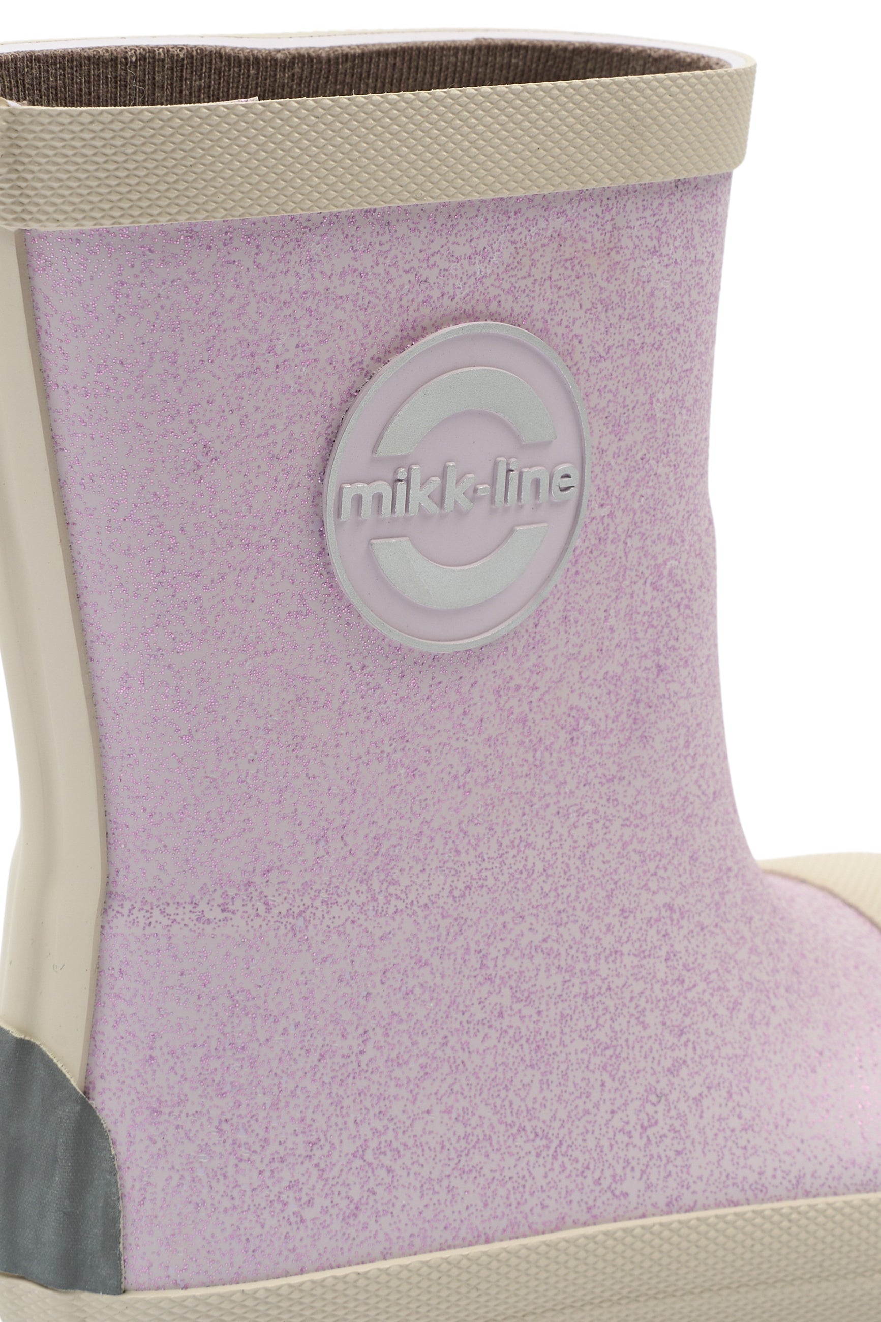 Mikk-Line - Gummistøvler Glitter - Bearfoot - Thistle