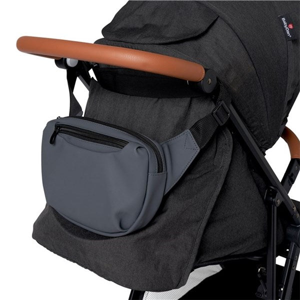Changing bag Mini by BabyDan, grey – Fanny Pack changing bag with changing mat